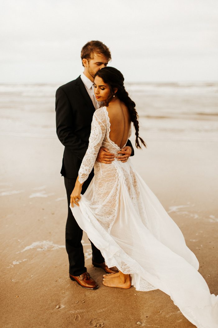 This Saint Augustine Beach Wedding Takes Oceanside Styling To The