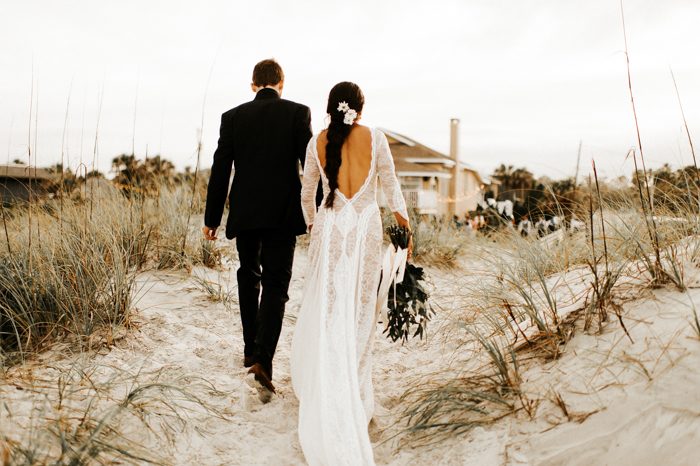 This Saint Augustine Beach Wedding Takes Oceanside Styling To The