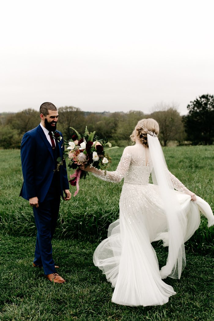 Vintage Inspired Garden Wedding At Sweet Meadow Farm Junebug Weddings 3047