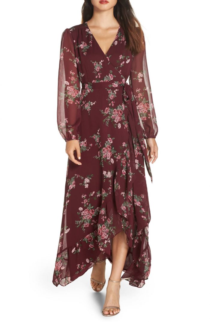 Long Wedding Guest Dresses For Fall 5