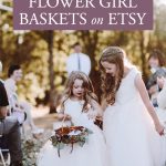 The Cutest Flower Girl Baskets on Etsy