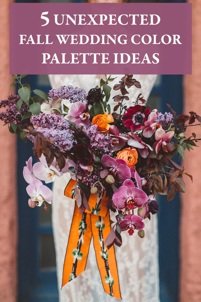 Fall Wedding Color Palette Ideas