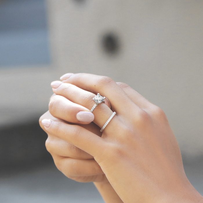 14k Yellow Gold & Silver Diamond Ring, Mixed Metals, Alternative Diamo |  Theresa Pytell | Jewelry Design