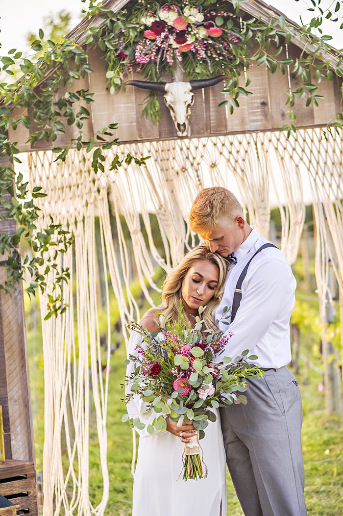 Bohemian Wedding Macrame Backdrop Giveaway from The House Phoenix ...