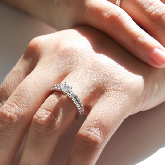 Lab Grown Diamond Idyllic Stackable Ring Set