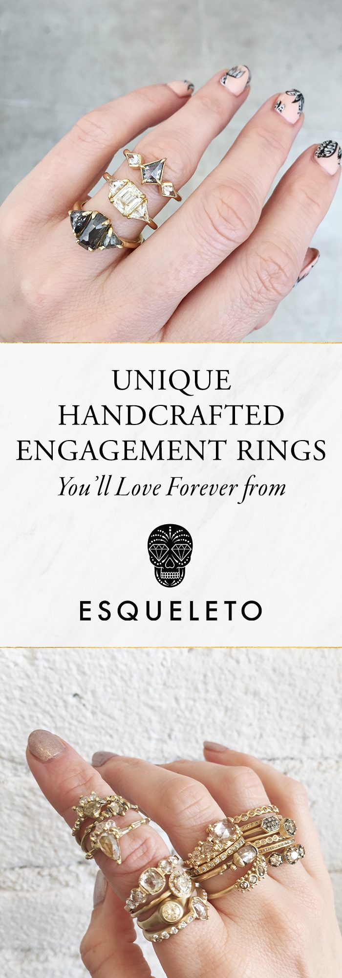 Unique Engagement Rings, Handcrafted Wedding Bands