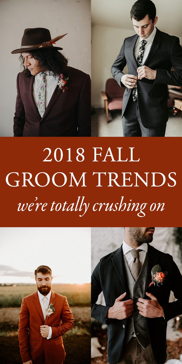 2018 Fall Groom Trends We're Totally Crushing On | Junebug Weddings