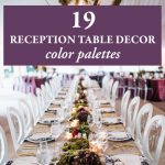 19 Reception Table Decor Color Palettes