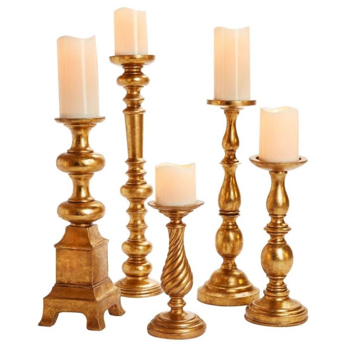 Misc. Brass Candlestick Holder (Various Sizes) – Wedding Rentals Are My  Forte