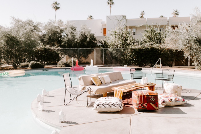 Hip Diy Desert Ace Hotel Palm Springs Wedding Junebug Weddings