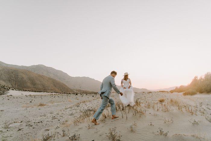 Hip DIY Desert Ace Hotel Palm Springs Wedding | Junebug Weddings