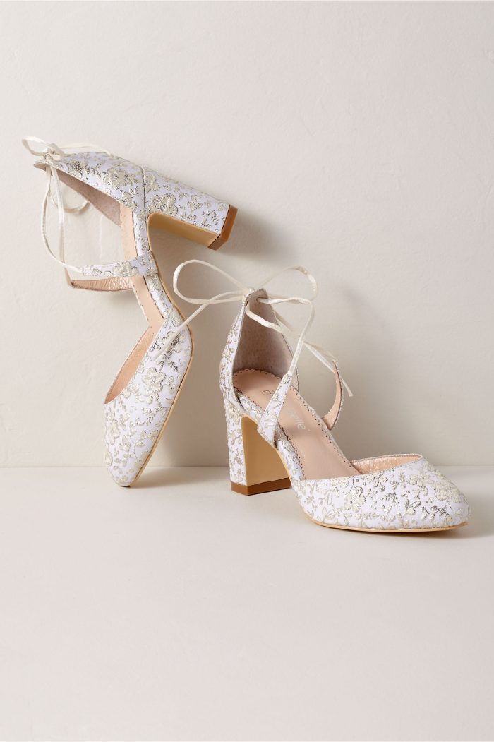 winter wedding shoes for bride