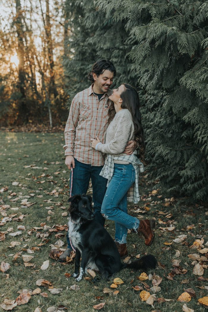 winter engagement outfit ideas