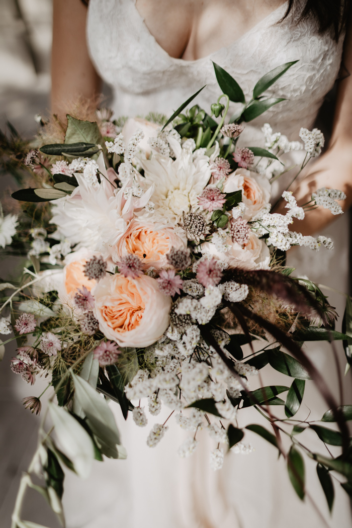 An Italian-Style Secret Garden Wedding with Pops of Colorful Florals and  Greenery ~ WedLuxe Media