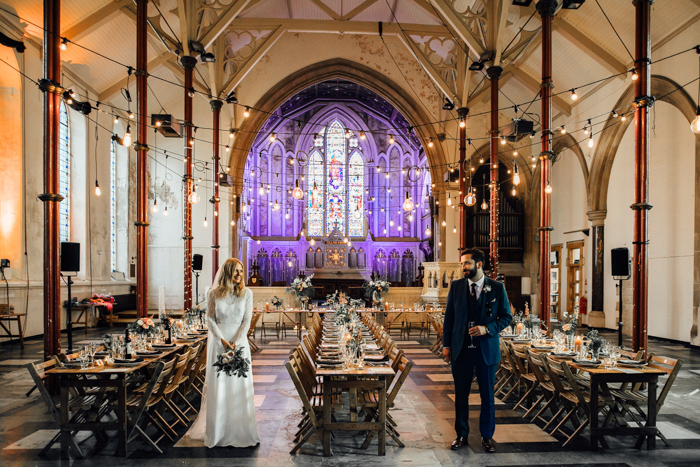 Elegantly Eclectic Uk Wedding At The Spire Brighton Junebug Weddings