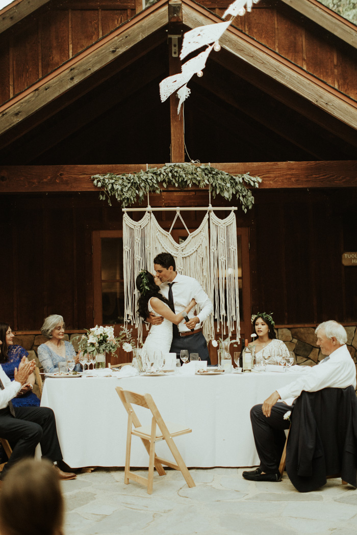 Breathtaking Cream and Tan Yosemite Wedding at Evergreen Lodge