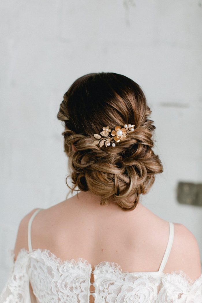 bridal hairpiece