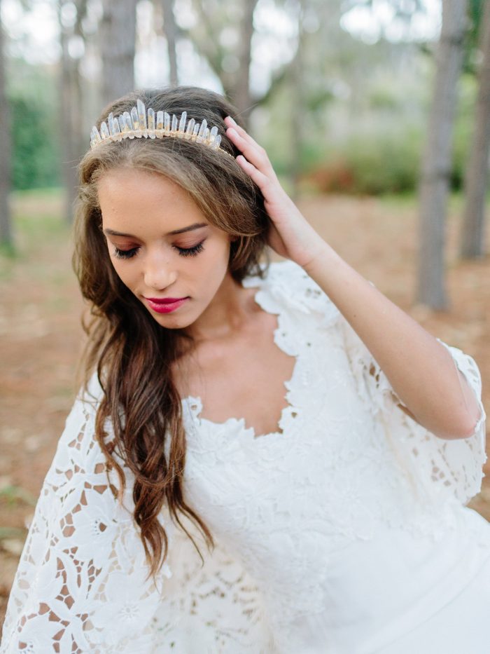 JASMINE Floral Wedding Hair Comb, Delicate Bridal Headpiece, Wedding Hair  Comb, Bridal Crystal Headpiece 