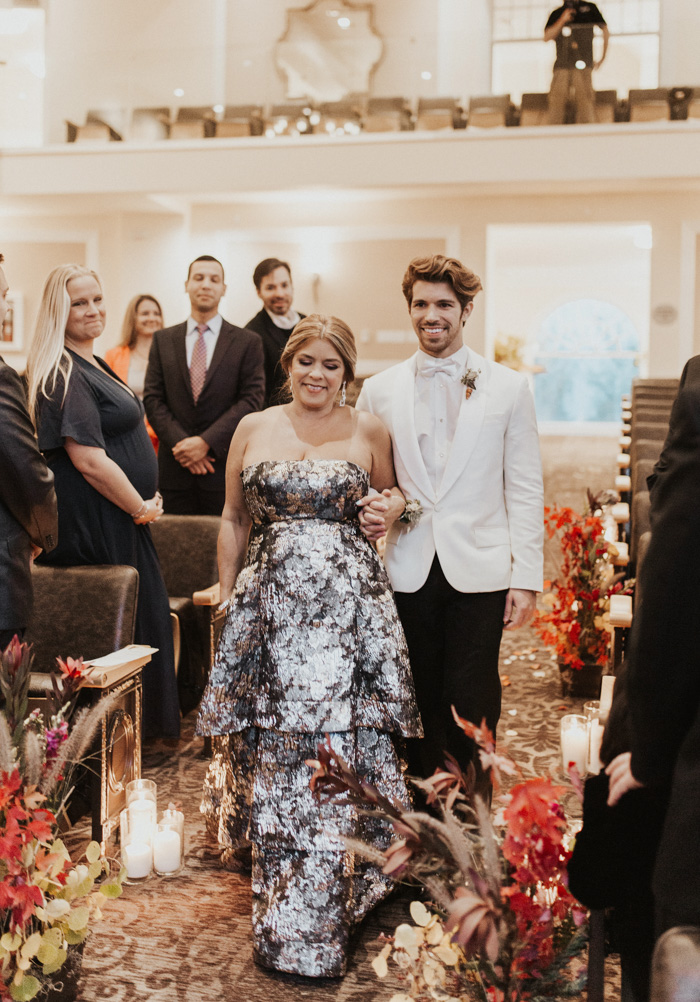 Naturally Elegant Burgundy and Cream Estes Park Wedding at The Stanley