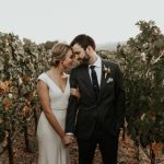 Rust and Peach Sonoma Wedding at Hamel Family Wines