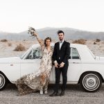 This Boho Glam Palm Desert Elopement Wows with a Rue De Seine Gown
