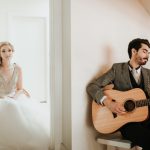 This Modern Minimalist One Eleven East Wedding Began with an Emotional Serenade