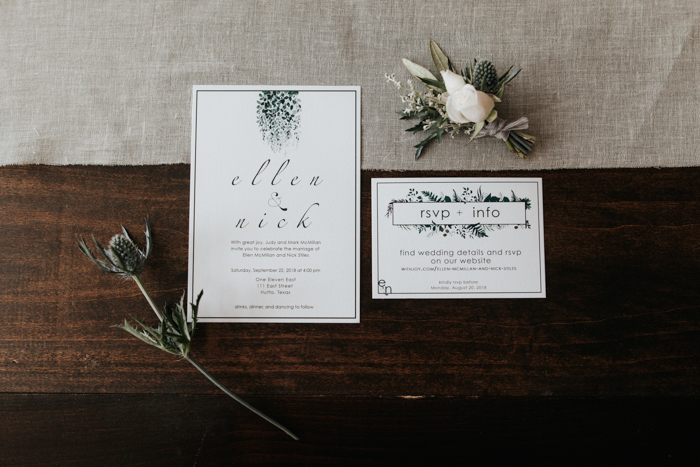 This Modern Minimalist One Eleven East Wedding Began With An Emotional 