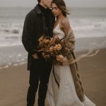 This Moody Maine Coast Wedding Inspiration is Deliciously Cozy in Warm Neutral Tones