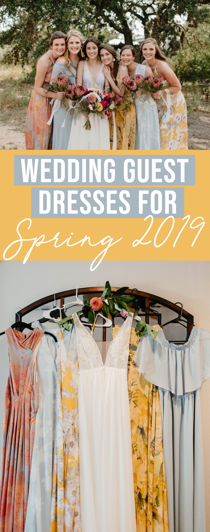 spring dresses for wedding guest 2019