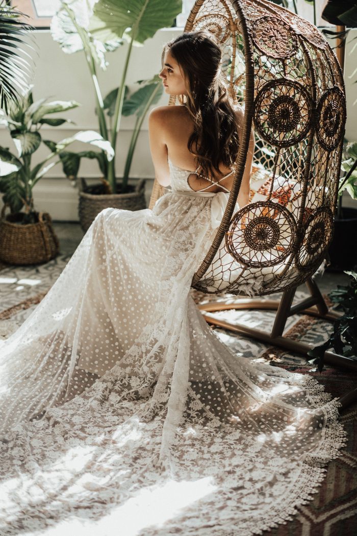 Lupita Bohemian Lace Wedding Dress