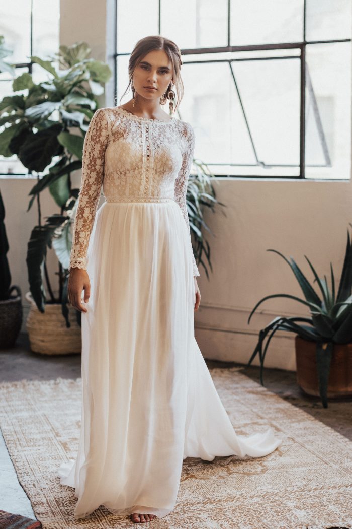 Bohemian Wedding Dress Giveaway with Dreamers & Lovers | Junebug Weddings