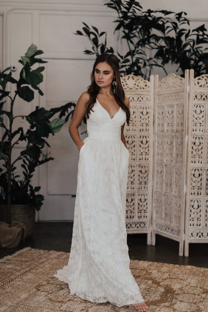 Bohemian Wedding Dress Giveaway with Dreamers & Lovers | Junebug Weddings