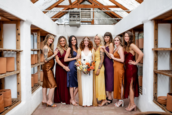 sage boho bridesmaid dresses