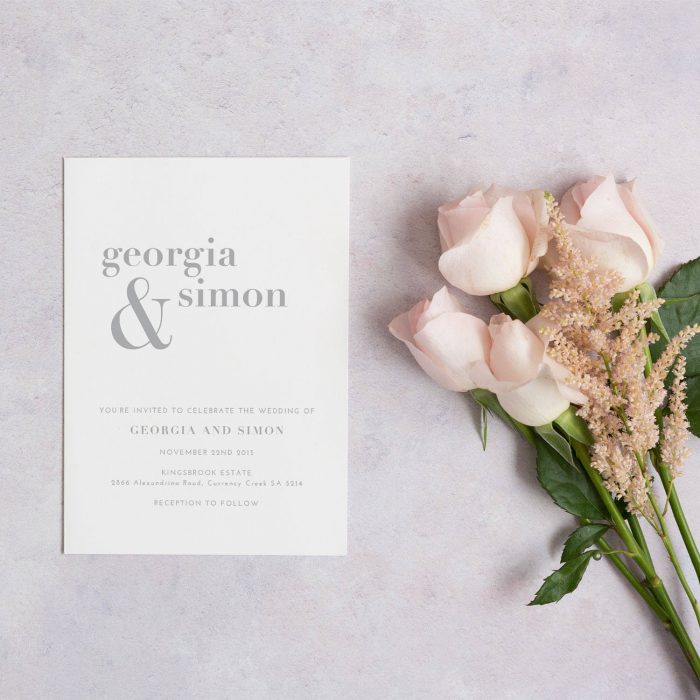 60 Stunning Simple Wedding Invitations On Etsy For The No Frills Couple Junebug Weddings