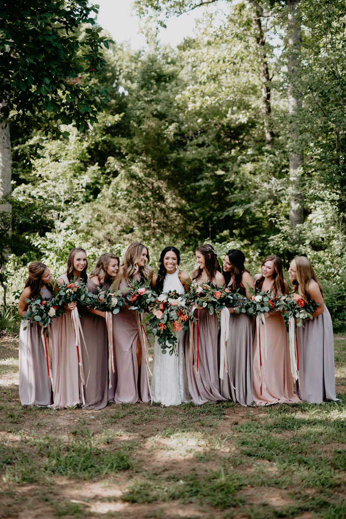 This Couple Aptly Described Their Kindred Barn Wedding as Baja Boho in ...