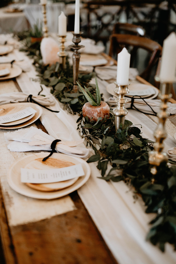 This Couple Aptly Described Their Kindred Barn Wedding as Baja Boho in ...