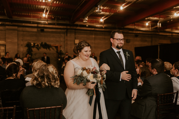 This Couple Took Cues from Their Own Home and Fall Tones for Their ...