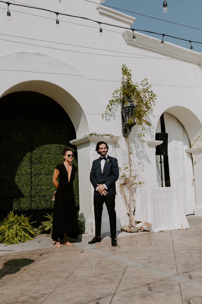 This Sophisticated Black and White Wedding at Villa & Vine is Giving Us