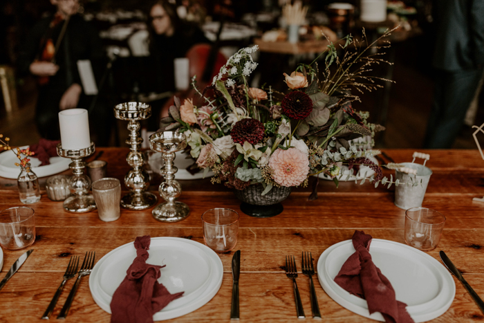 Cozy Romantic Mountain Wedding at Breckenridge Nordic Center | Junebug ...