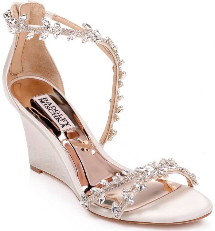 comfortable wedge sandals for wedding