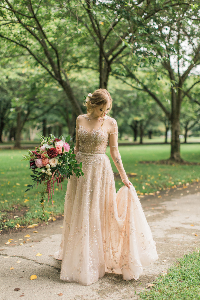 Gold and Floral-Forward Greenhouse Wedding at Fairmount Park ...