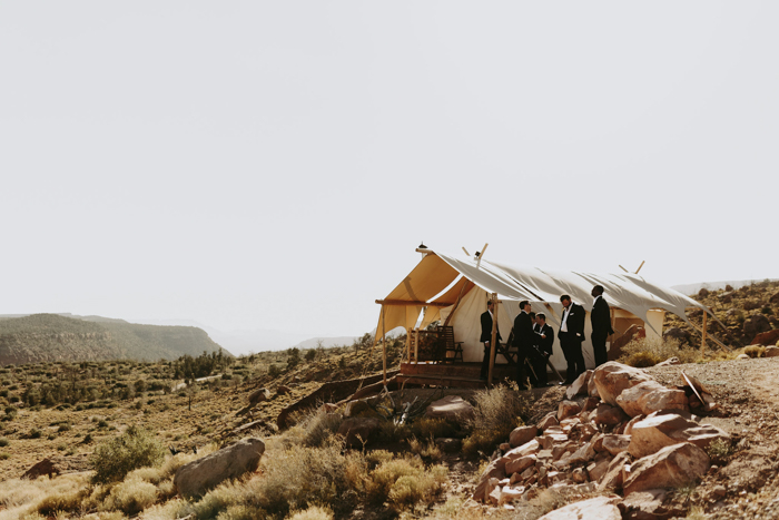 Intimate Southwestern Desert Wedding at Moab Under Canvas