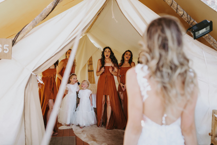 Intimate Southwestern Desert Wedding at Moab Under Canvas