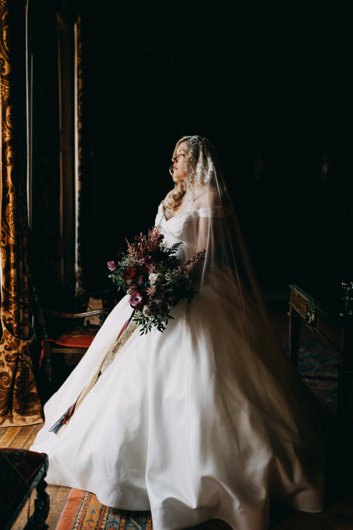 This Scottish Brodie Castle Wedding is a Legit Fairy Tale Come to