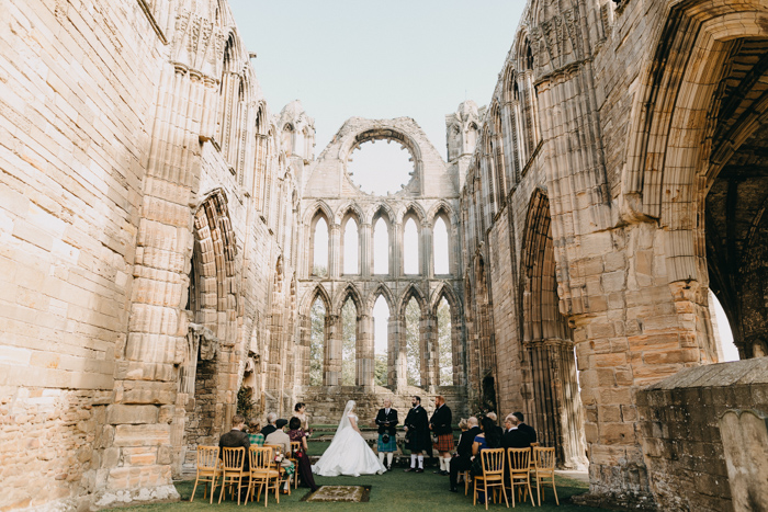 This Scottish Brodie Castle Wedding is a Legit Fairy Tale Come to