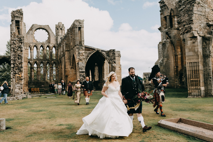 This Scottish Brodie Castle Wedding is a Legit Fairy Tale Come to