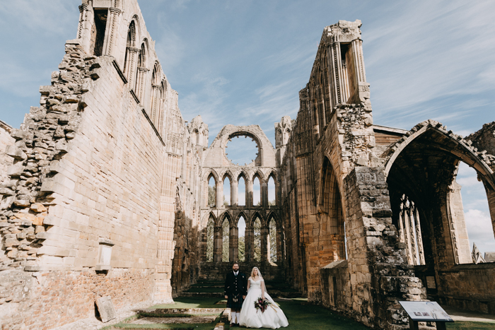 This Scottish Brodie Castle Wedding is a Legit Fairy Tale Come to