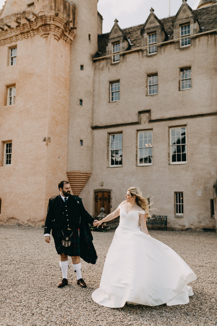 This Scottish Brodie Castle Wedding is a Legit Fairy Tale Come to