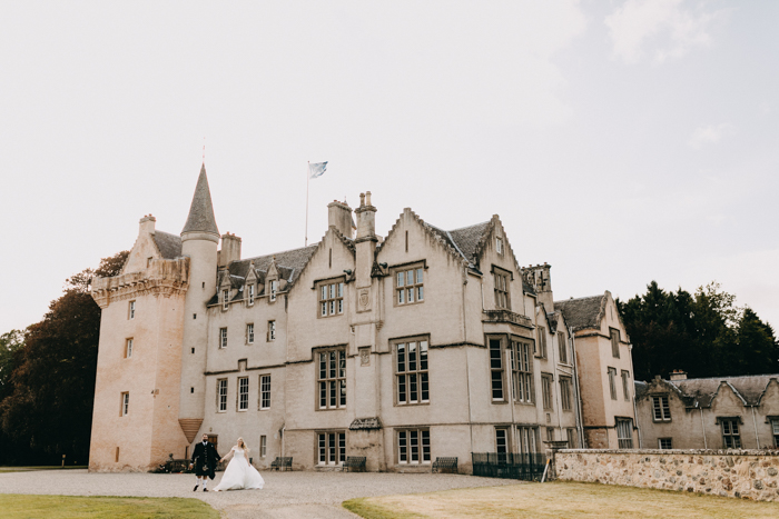 This Scottish Brodie Castle Wedding is a Legit Fairy Tale Come to