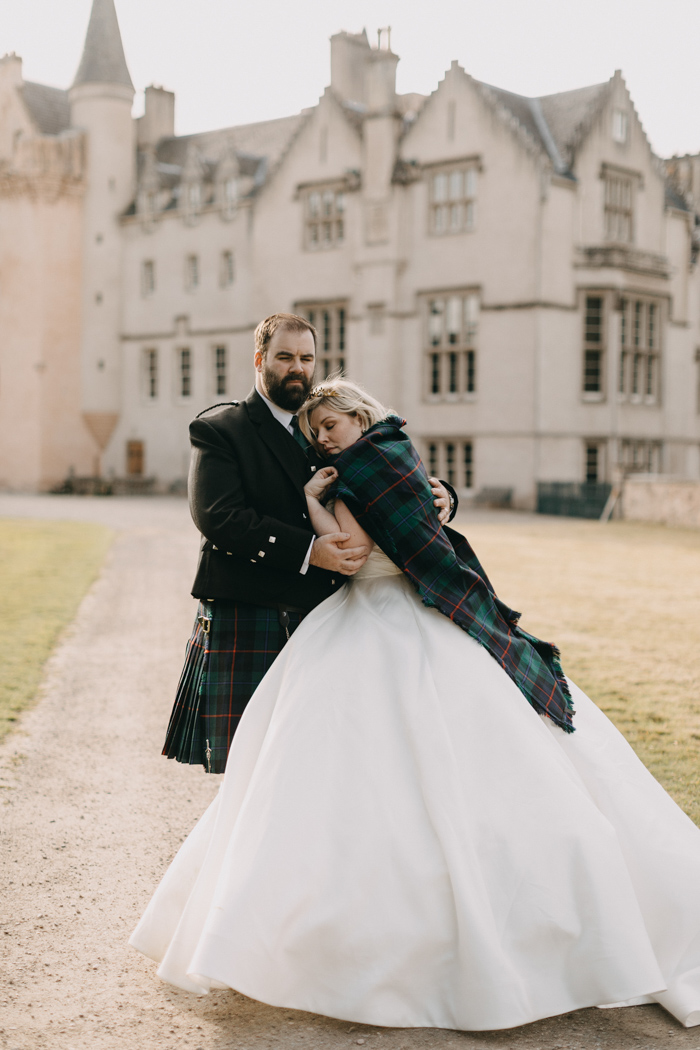 This Scottish Brodie Castle Wedding is a Legit Fairy Tale Come to